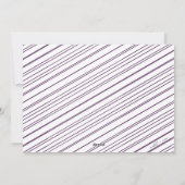 Strange Times New Pet Photo Notice| Plum Feestdagenkaart (Achterkant)