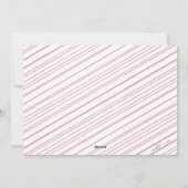 Strange Times New Pet Photo Notice| Roze Feestdagenkaart (Achterkant)