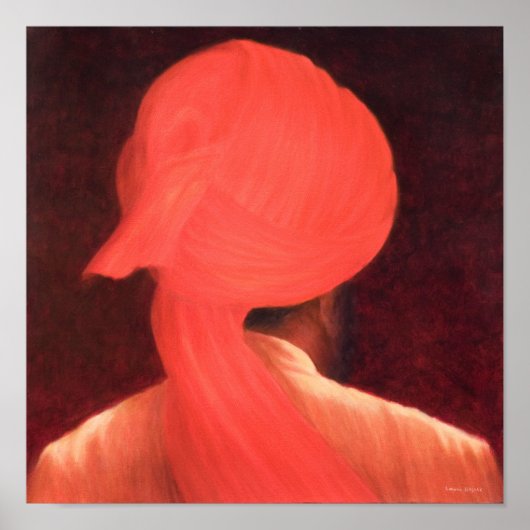 Strange Turban Poster (Voorkant)