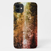 Strange vezeltextuur en vuil of verbrand Case-Mate iPhone case (Achterkant)