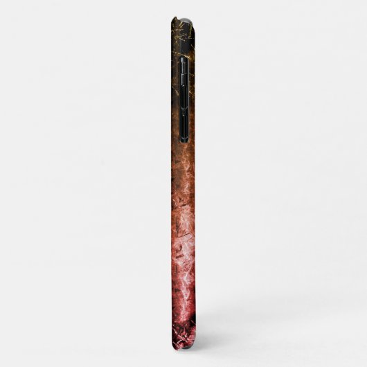 Strange vezeltextuur en vuil of verbrand Case-Mate iPhone case (Achterkant/links)