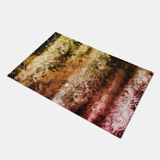 Strange vezeltextuur en vuil of verbrand deurmat (Schuin)