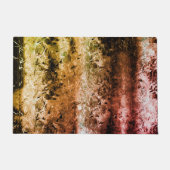 Strange vezeltextuur en vuil of verbrand deurmat (Voorkant)