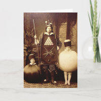 Strange  Victoriaans Costume Party Briefkaart