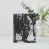 Strange  Victoriaans Man en Knight Briefkaart (Staand voorkant)