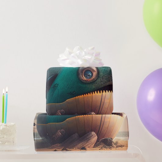 Strange Whale Cadeaupapier (Feestgeschenken)
