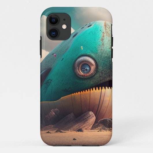 Strange Whale Case-Mate iPhone Case (Achterkant)