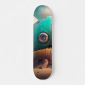 Strange Whale Persoonlijk Skateboard (Voorkant)