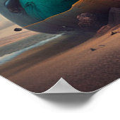 Strange Whale Poster (Hoek)