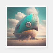 Strange Whale Servet (Voorkant)