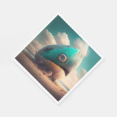 Strange Whale Servet (Hoek)