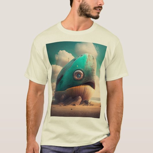 Strange Whale T-shirt (Voorkant)