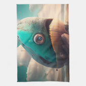 Strange Whale Theedoek (Verticaal)