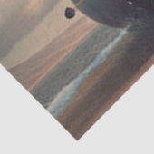 Strange Whale Tissuepapier (Detail)