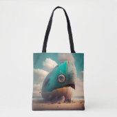 Strange Whale Tote Bag (Voorkant)