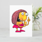 Strange Woman Invitations Kaart