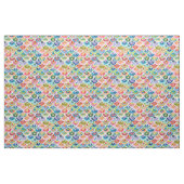 STRANGEBOW Rainbow Fish Scale Bold Print Stof (Yard (91,4 cm))
