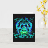 Stranger 67 Things Funny Six Seven Meme Checkered  Kaart (Gele Bloem)