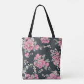 Stranger Blooms Canvas tas (Achterkant)