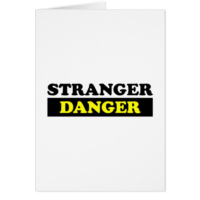 Stranger Danger (Voorkant)