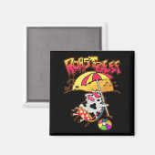 Stranger Dustin Love Roast Beef Beach Koe Tv Parod Magneet (Voorkant / Achterkant)