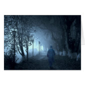 Stranger in het park in Night Fog (Voorkant Horizontaal)