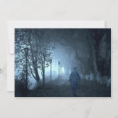 Stranger in het park in Night Fog (Voorkant)