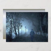 Stranger in het park in Night Fog (Voorkant / Achterkant)