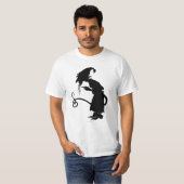 Stranger met staart t-shirt (Voorkant volledig)