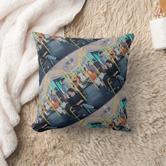 Stranger on the Bus Painting by Alfred Fox Kussen (Deken)