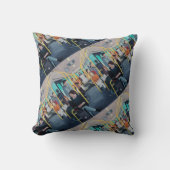 Stranger on the Bus Painting by Alfred Fox Kussen (Voorkant)