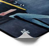 Stranger on the Bus Painting by Alfred Fox Poster (Hoek)