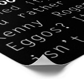 Stranger Quotes Poster (Hoek)