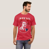 Stranger Things Steve Babysitter Officially Licens T-shirt (Voorkant volledig)