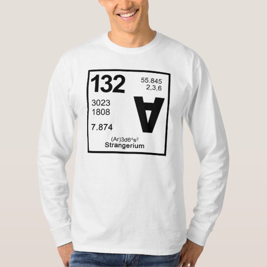 Strangerium lange hoes T T-shirt (Voorkant)