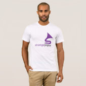 Strangeways Radio Witte t-shirt (Voorkant volledig)