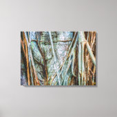 Strangler Fig Abstract Canvas Afdruk (Voorkant)