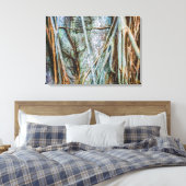 Strangler Fig Abstract Canvas Afdruk (Insitu (Slaapkamer))