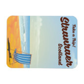Stranraer Schotland vintage reisposter Magneet (Horizontaal)