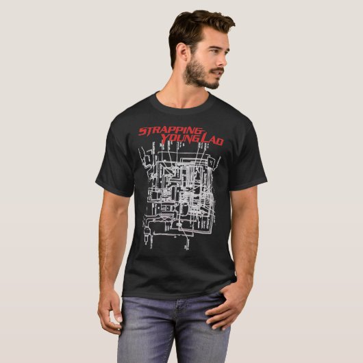 Strapping Young Lad Classic T-Shirt (Voorkant volledig)