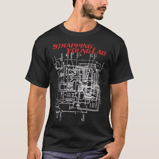 Strapping Young Lad Classic T-Shirt (Voorkant)
