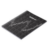 Strapt op kaartendiagram notitieboek (Linkerzijde)