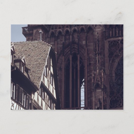 Strasbourg Cathedral Briefkaart (Voorkant)