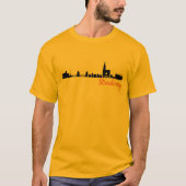 Strasbourg France City Skyline, mannen T-shirt (Voorkant)