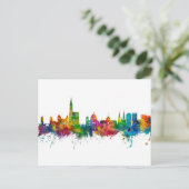 Strasbourg France Skyline Briefkaart (Staand voorkant)
