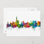 Strasbourg France Skyline Briefkaart (Voorkant / Achterkant)