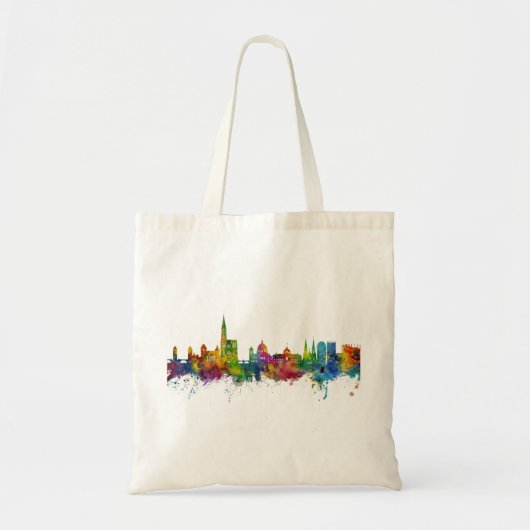 Strasbourg France Skyline Tote Bag (Voorkant)