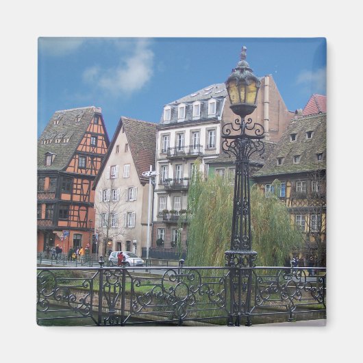 Strasbourg Frankrijk Magnet (Voorkant)