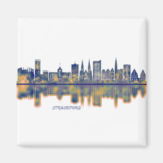 Strasbourg Skyline Magneet