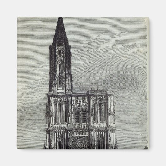 Strasburg Cathedral Magneet (Voorkant)